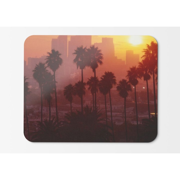 ΠΠΎΠ΄Π»ΠΎΠΆΠΊΠ° Π·Π° ΠΌΠΈΡΠΊΠ° Cityscapes Palm Trees - 21,5 x 27 x 0,3 ΡΠΌ
