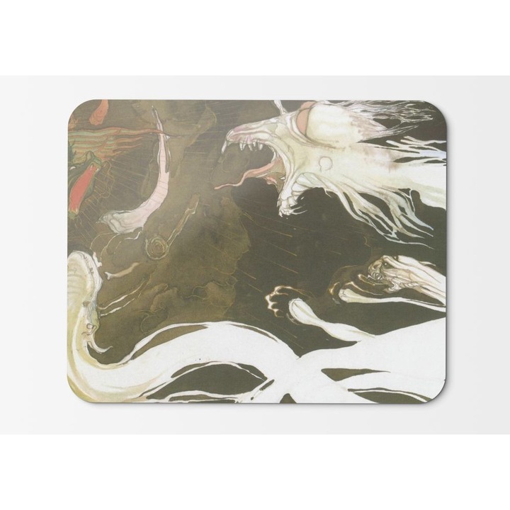 Mouse Pad Dragons Artwork Yoshitaka Amano - 21,5 x 27 x 0,3 cm