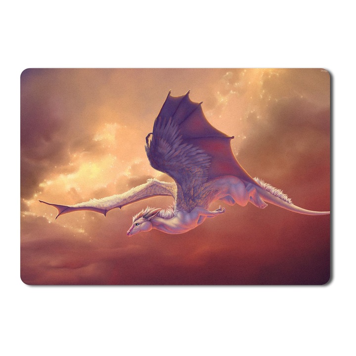Egérpad Dragonk Hd Wings Sky Pegasus Creation Clouds Art - 21,5 x 27 x 0,3 cm