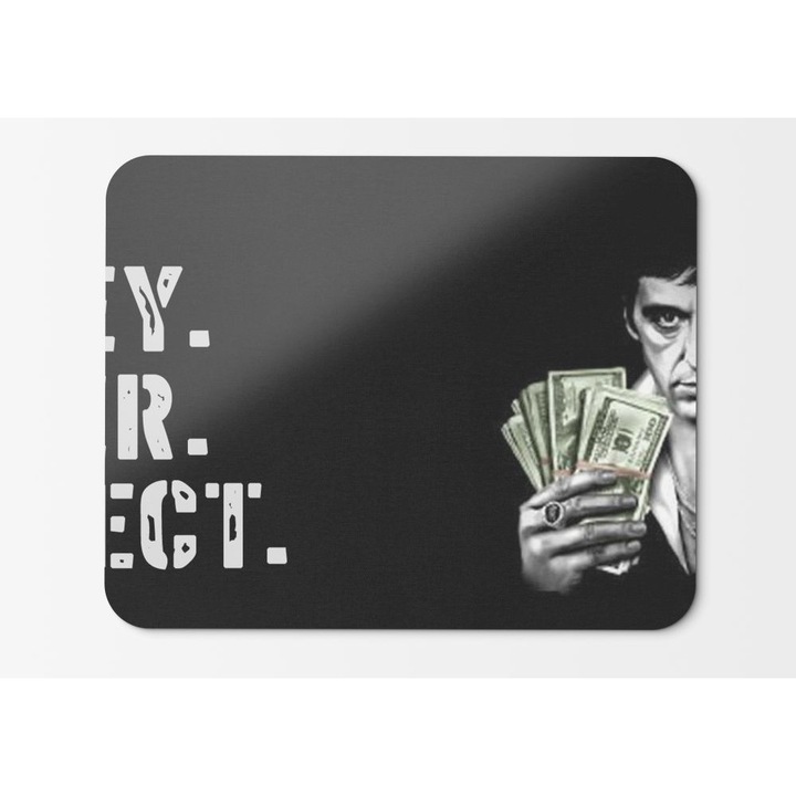 Egér pad, Drugs Idézetek, Scarface Monochrome Al Pacino Gangster - 21,5 x 27 x 0,3 cm