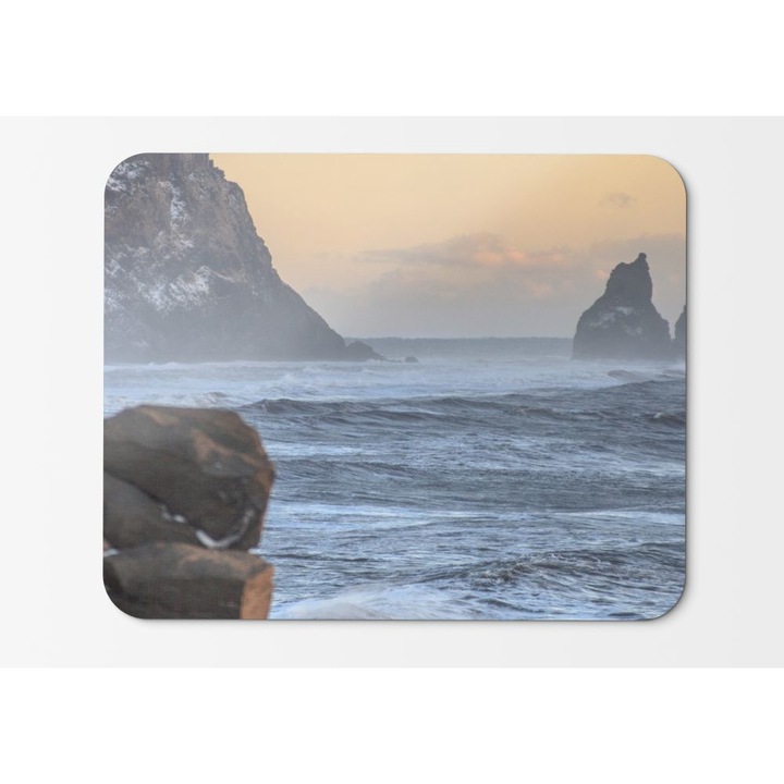 Egérpad Dyrh Laey Izland Reynisdrangar Rocks - 21,5 x 27 x 0,3 cm