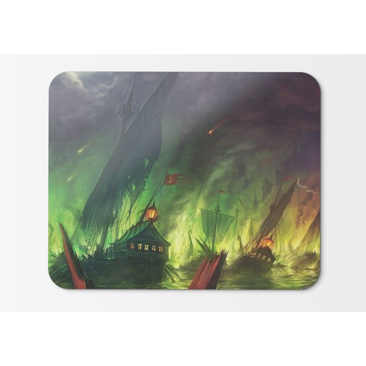 Mouse Pad Fantasy Art Battles Artwork - 21.5 x 27 x 0.3cm