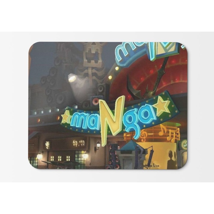 Mouse Pad Internet Rock Rap Maps Mmo Manga Online - 21,5 x 27 x 0,3 cm