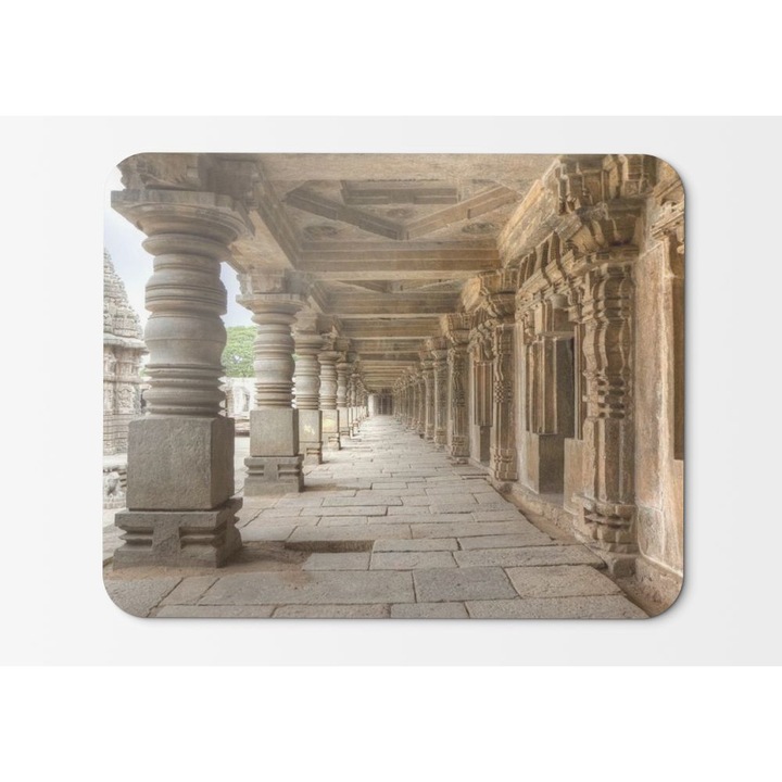 Mouse Pad Landscapes Temple Corridor India – 21,5 x 27 x 0,3 cm