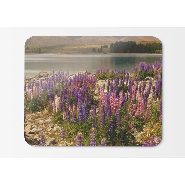 Egérpad Lavender Lake Tekapo South Island New - 21,5 x 27 x 0,3 cm
