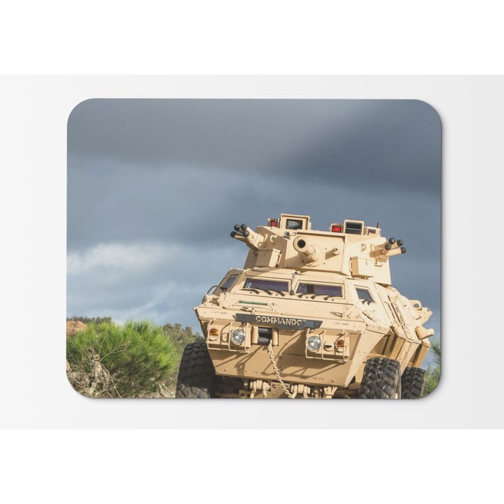 Mouse Pad M páncélozott biztonsági jármű, US Army 002 - 21,5 x 27 x 0,3 cm