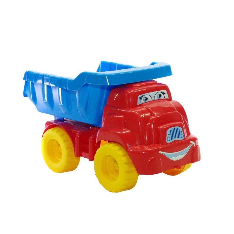 Camion Happy , culoare rosu cu albastru