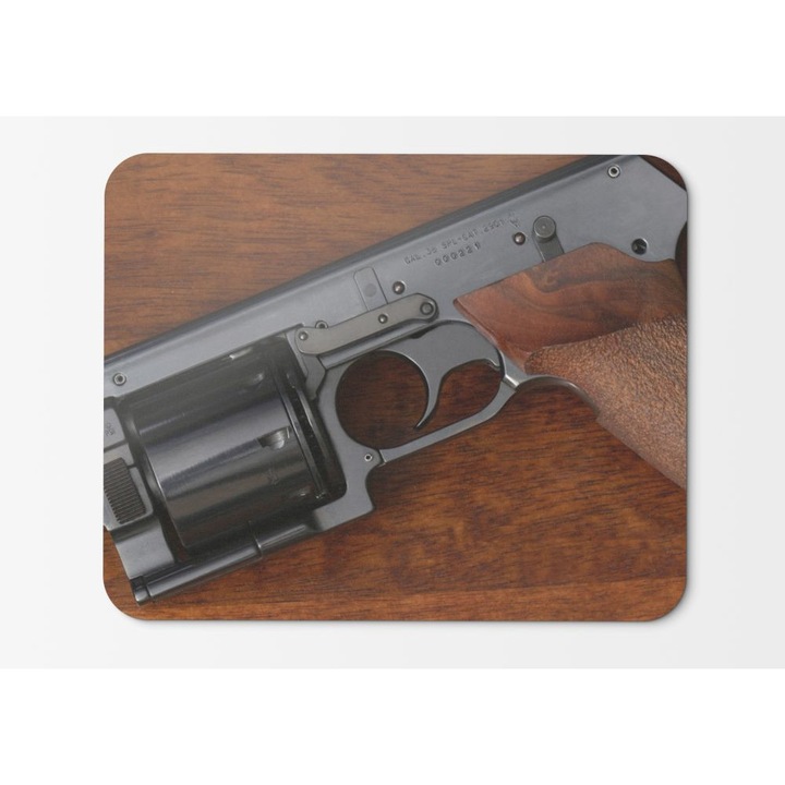 Egérpad Mateba Mtr Revolver egyedi fegyver - 21,5 x 27 x 0,3 cm