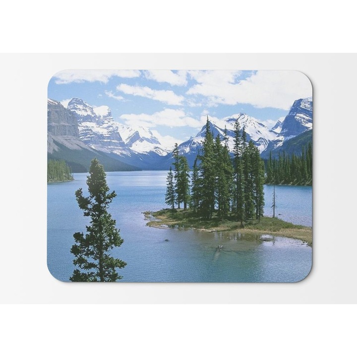Mouse Pad Mountains Nature Lakes - 21,5 x 27 x 0,3 cm