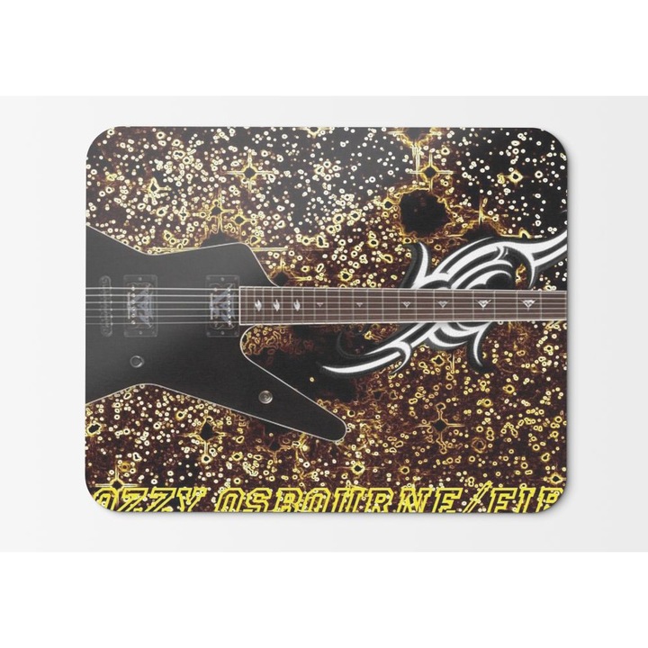 Egérpad Hangszerek Gitárok - 21,5 x 27 x 0,3 cm