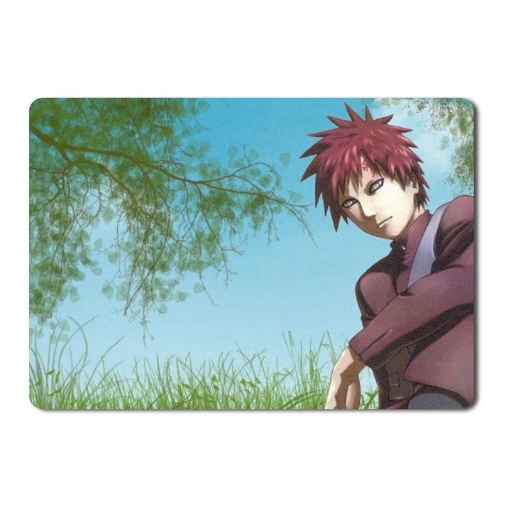 Naruto Shippuden Gaara egérpad - 21,5 x 27 x 0,3 cm