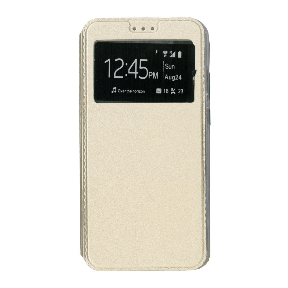 Husa flip s-view, Eurocell, pentru Huawei Mate 10 Pro, auriu