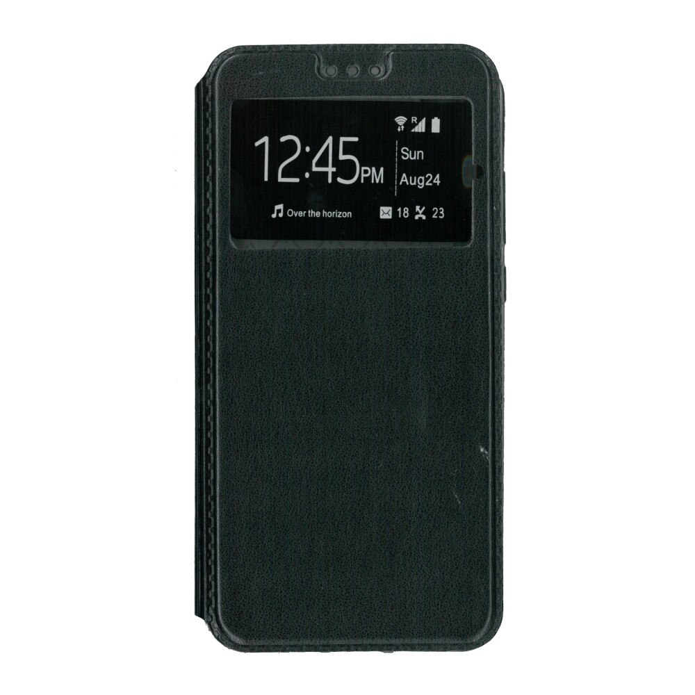 Husa flip s-view, Eurocell, pentru Huawei P20 Pro, negru