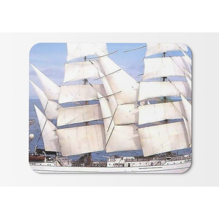 Mouse Pad Ships Boats Sea - 21,5 x 27 x 0,3 cm