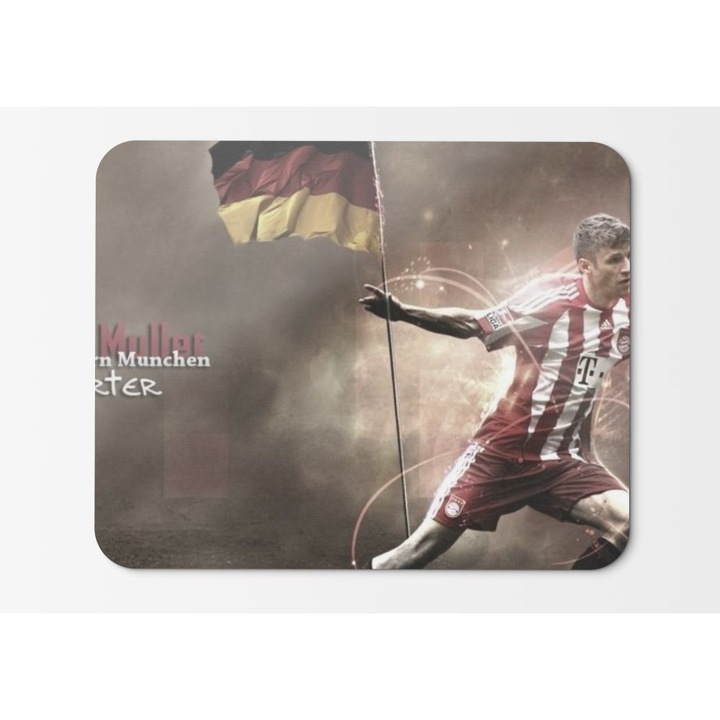 Mouse Pad Soccer Stars Bayern Football Player - 21,5 x 27 x 0,3 cm