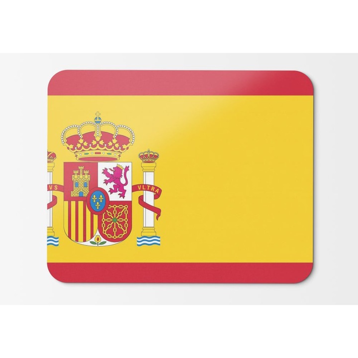 Egérpad, Spanyol zászló, Nemzetek - 21,5 x 27 x 0,3 cm