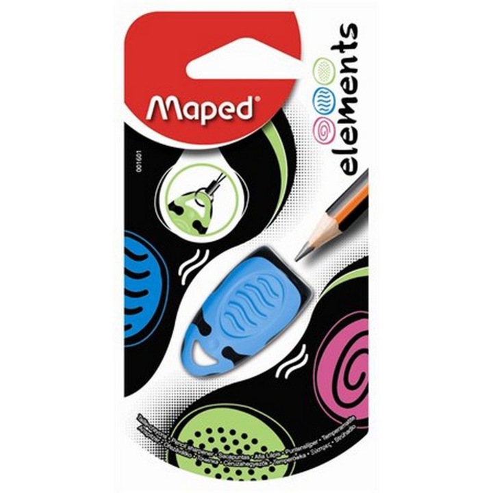 Maped Hegyező, egylyukú, Maped "Elements", vegyes színek