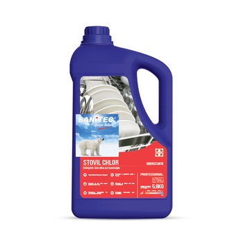 Detergent cu clor activ pentru masini de spalat vase 5.8 L Detergent cu clor activ pentru masini de spalat vase 5.8 L