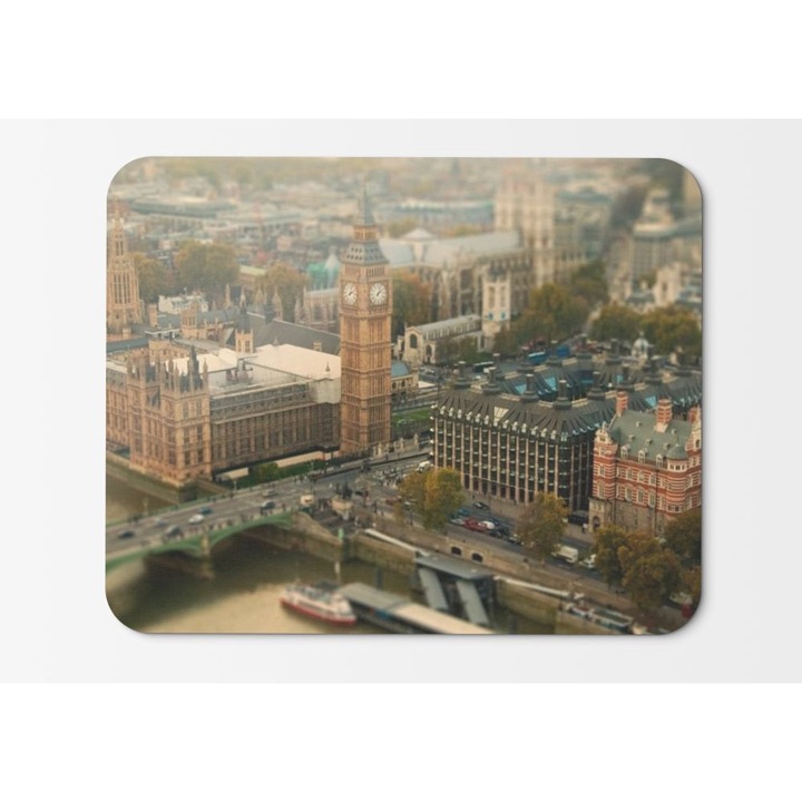 Mouse Pad Summer London Bridges Cities - 21,5 x 27 x 0,3 cm