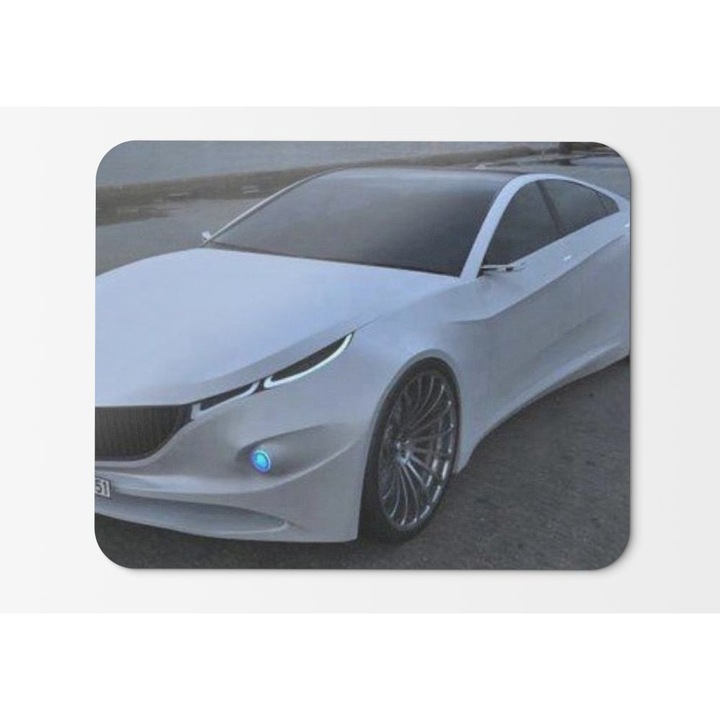 Egérpad Supercars Sport szemcsés luxus sport német autó - 21,5 x 27 x 0,3 cm