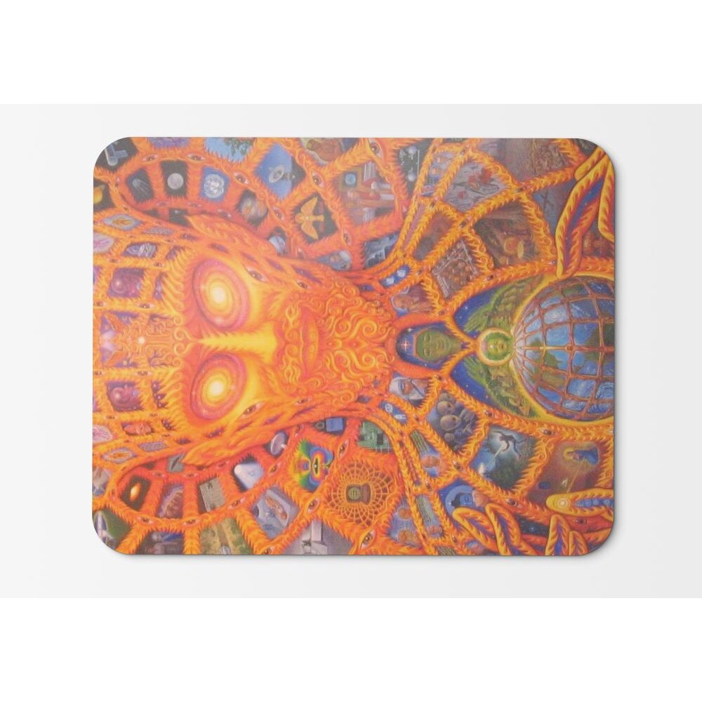 Mouse Pad Trippy Alex Grey 001 - 21.5 x 27 x 0.3cm - eMAG.ro