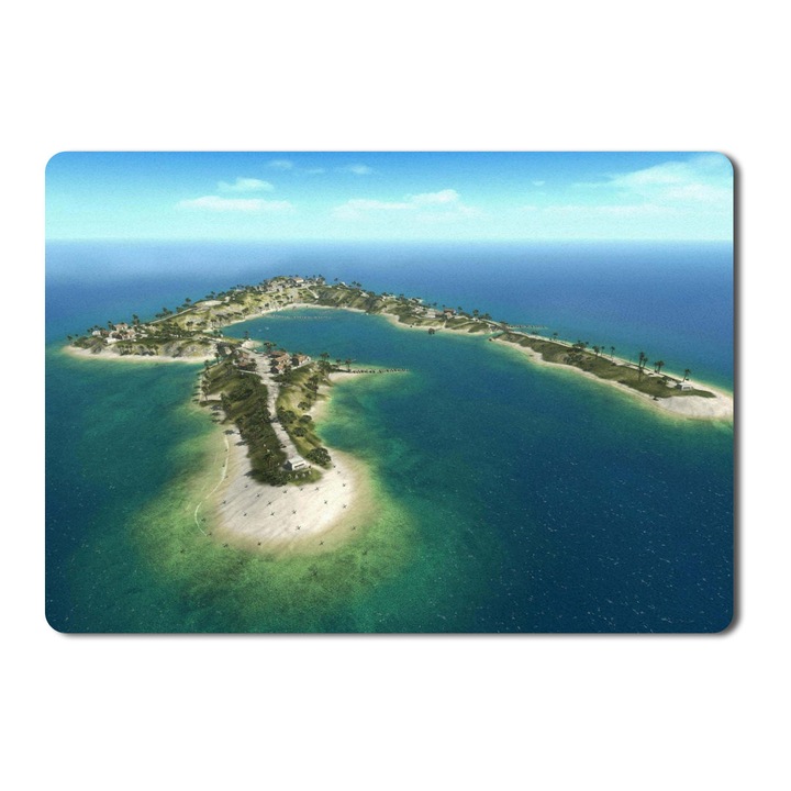 Mouse Pad Video Games Islands - 21,5 x 27 x 0,3 cm