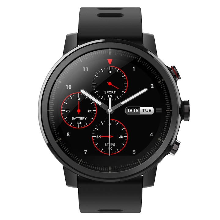 Ceas smartwatch Amazfit Stratos, Black