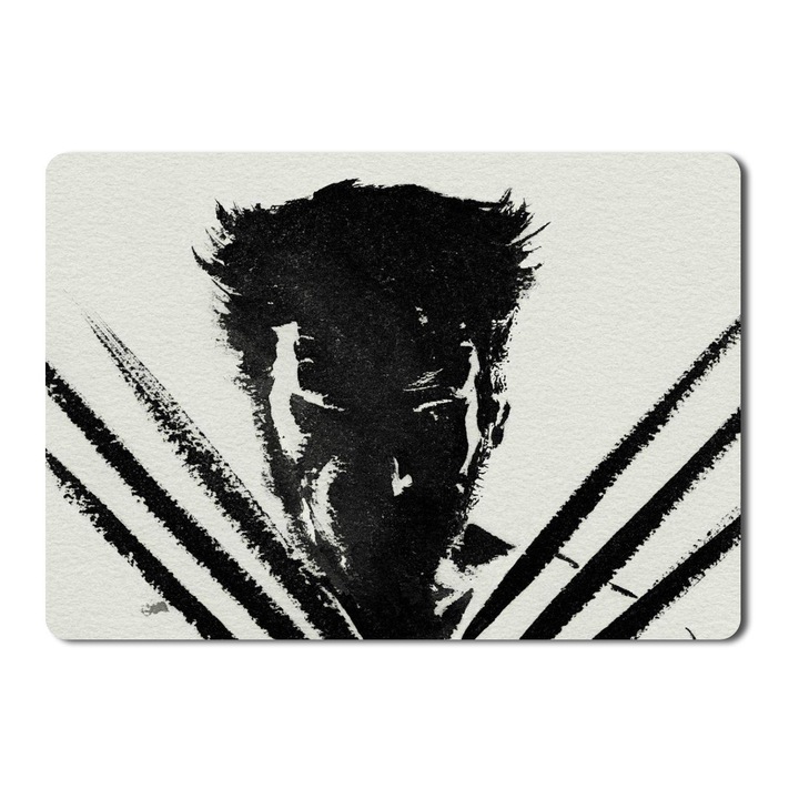 Mouse Pad X Men Wolverine Monochrome Marvel Comics Hugh Jackman The - 21,5 x 27 x 0,3 cm
