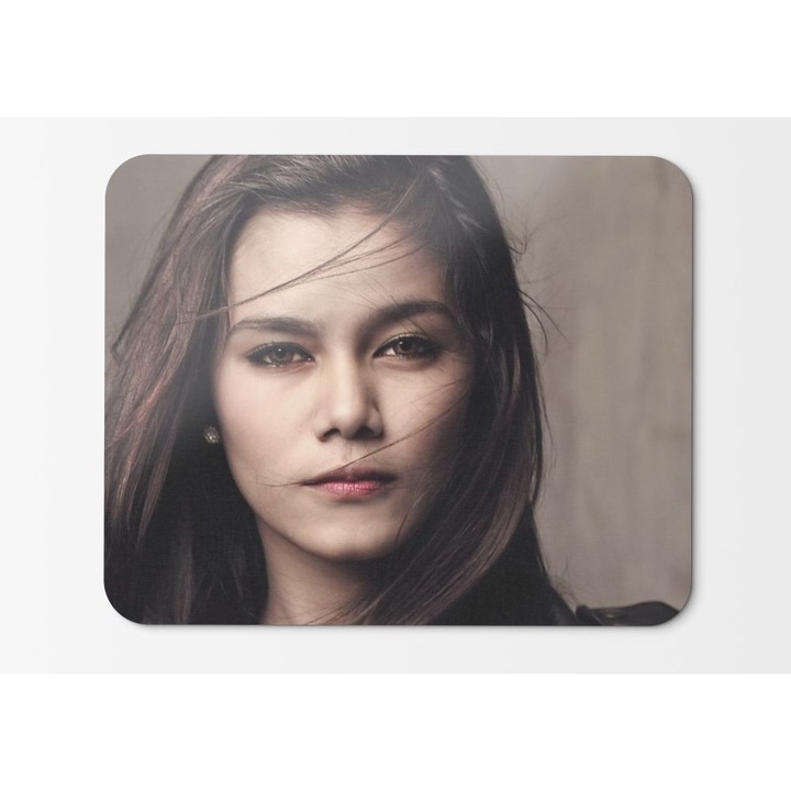 Mouse Pad Women Dark Artistic Fashion - 21.5 x 27 x 0.3cm
