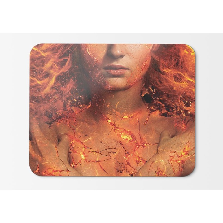 Mouse Pad X Men Dark Phoenixsophie Turner 002 - 21,5 x 27 x 0,3 cm