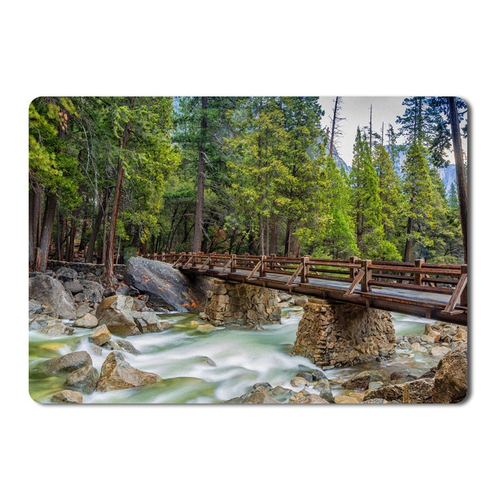 Подложка за мишка Yosemite Forest Osx Apple Mountains 002 - 21,5 x 27 x 0,3 cm