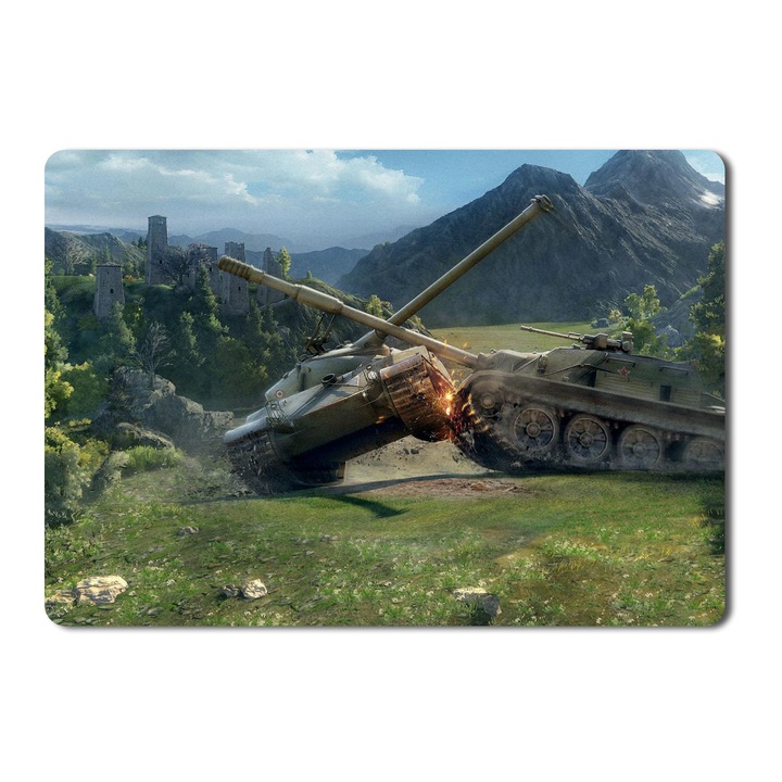 Mouse Pad World Of Tanks Hd - 21.5 x 27 x 0.3cm