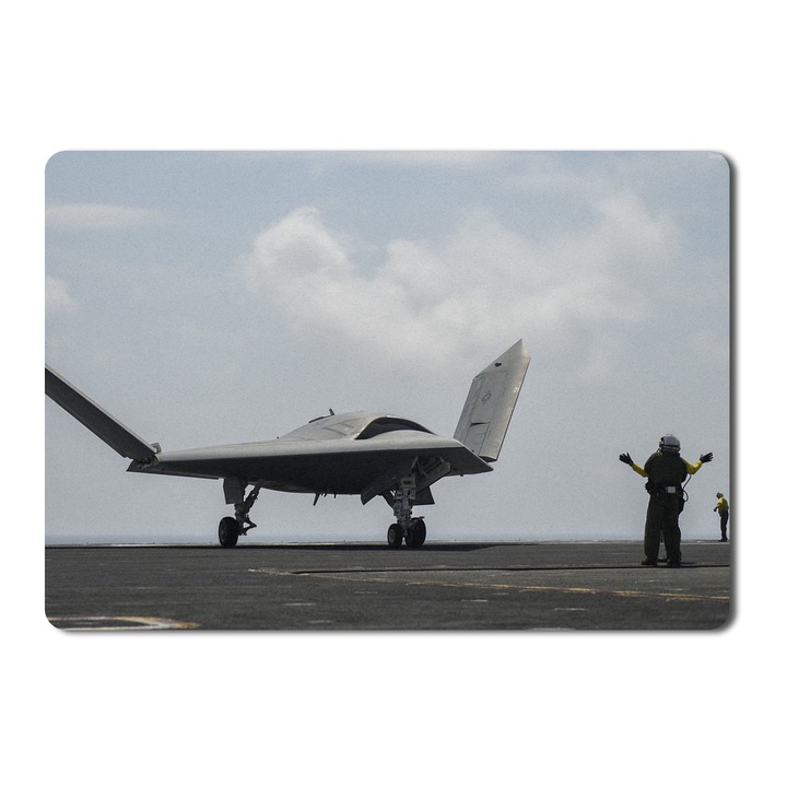 Mouse Pad X Bdrone Ucas Pegasus Usa Army US Air Force - 21,5 x 27 x 0,3 cm