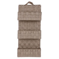 Raft depozitare cu 3 cosuri, 25 x 9 x 56.5 cm, Atmosphera
