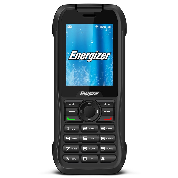 Мобилен телефон Energizer Hard Case H240S, Dual SIM, Black