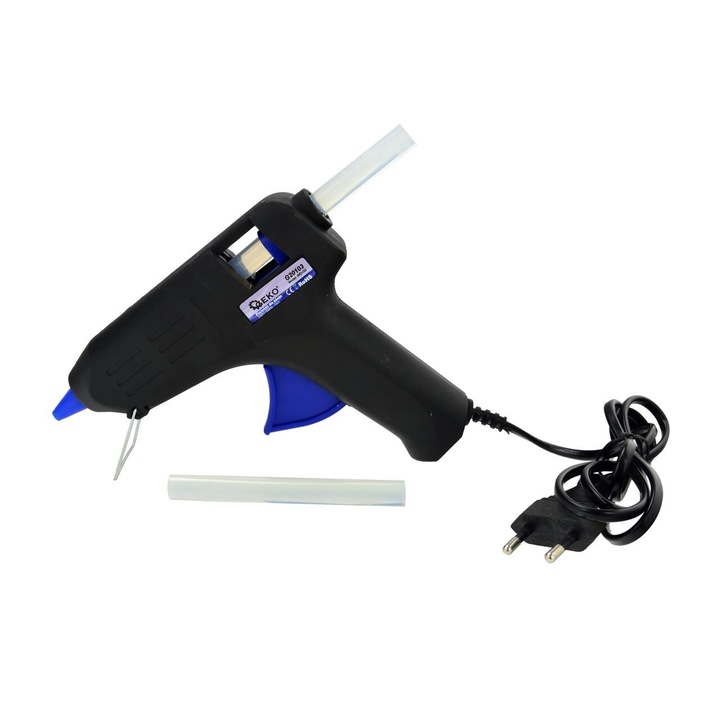 Pistol de lipire WD-G2 78W 11-11,5mm + 2 cartuse de adeziv, Geko, G20103