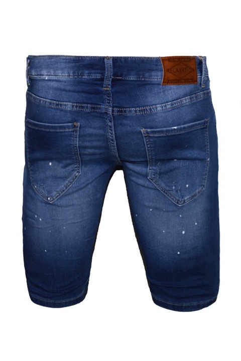 Мъжки къси дънки deq x27, Син, Размер 33