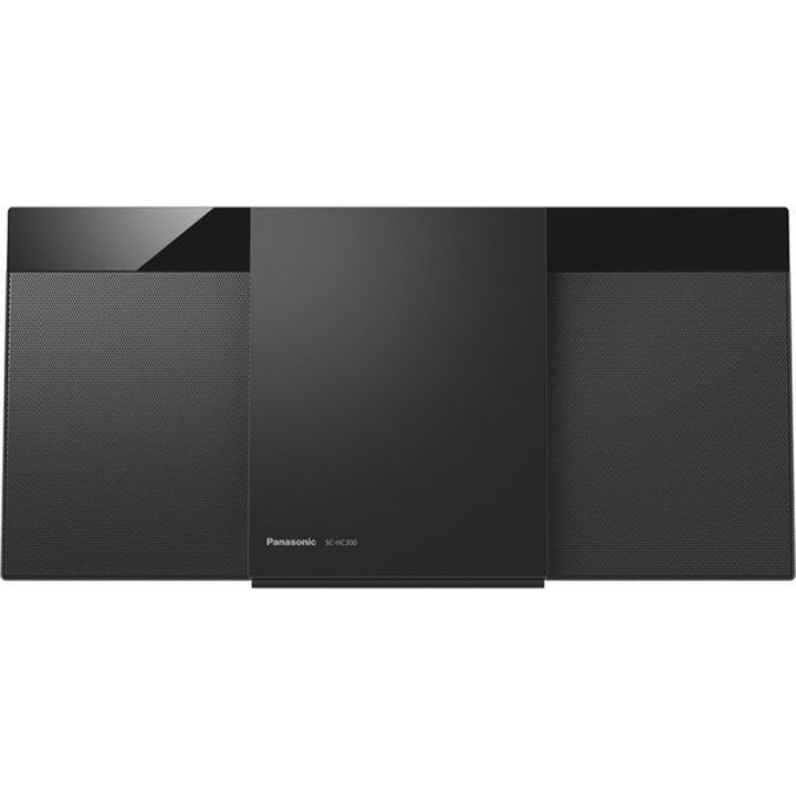 Microsistem audio Panasonic SC-HC300EG-K, 20W, BT, USB, Lincs D-Amp, DAB+, negru
