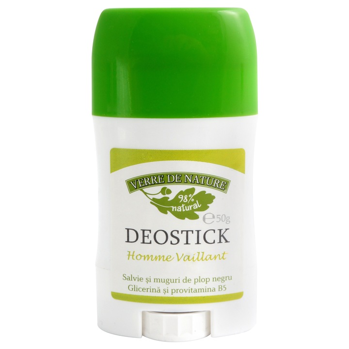 Deostick cu salvie si plop negru Homme Vaillant 50 g