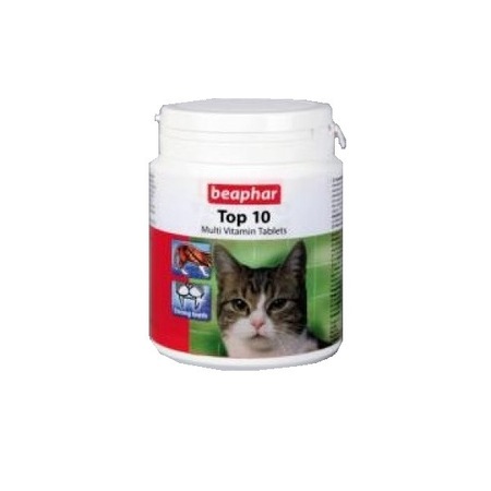 Мултивитамини за котка Beaphar TOP 10, 180 бр - eMAG.bg