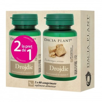 Drojdie, Dacia Plant, 60 capsule Drojdie, Dacia Plant, 60 capsule