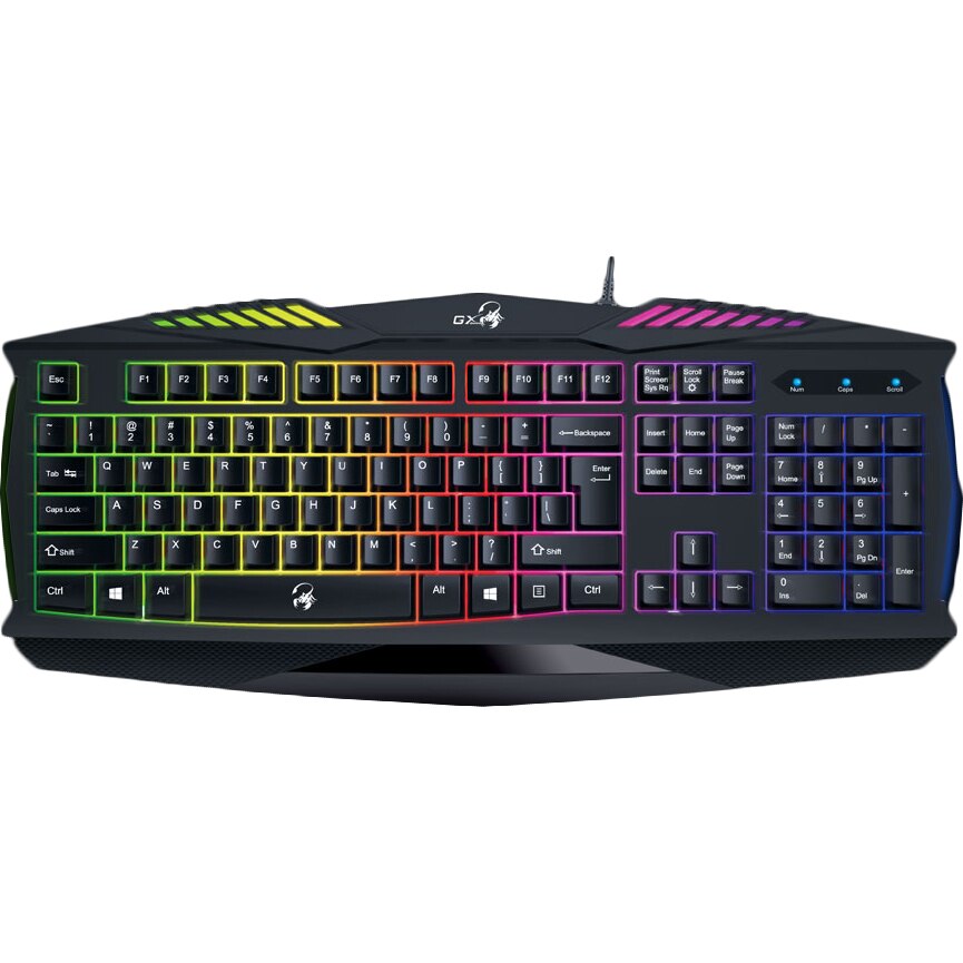Tastatura gaming Genius Scorpion K220, rainbow backlight