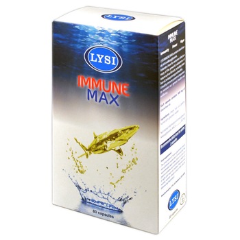 Ulei din ficat de rechin, Immune Max, Lysi, 80cps Ulei din ficat de rechin, Immune Max, Lysi, 80cps