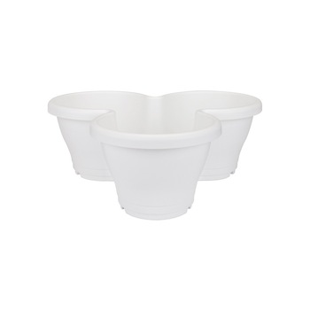 Ghiveci pentru gradina verticala Corsica Vertical Garden medium alb Ghiveci pentru gradina verticala Corsica Vertical Garden medium alb