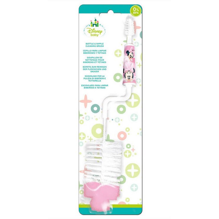 Perie biberon, Minnie Mouse, roz