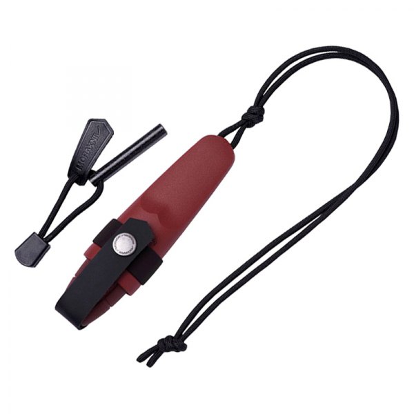 Kit cutit de gat cu amnar, Mora Eldris, rosu pentru DIY/camping/hobby