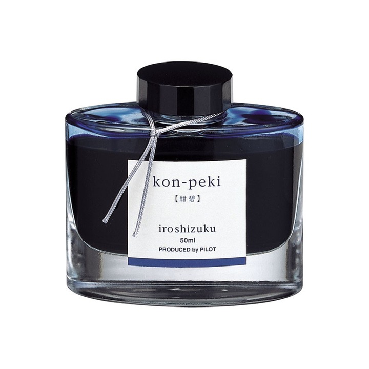 Cerneala Iroshizuku "Azur", albastru