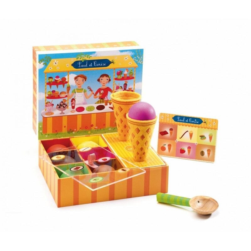 Set inghetata Paul si Cerise Djeco