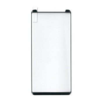 Folie sticla full size cu adeziv pe toata suprafata, EuroCELL pentru Samsung Galaxy S9, negru Folie sticla full size cu adeziv pe toata suprafata, EuroCELL pentru Samsung Galaxy S9, negru