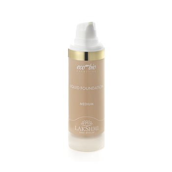 Fond de ten lichid medium, Lakshmi, 30 ml, reduce ridurile fine Fond de ten lichid medium, Lakshmi, 30 ml, reduce ridurile fine